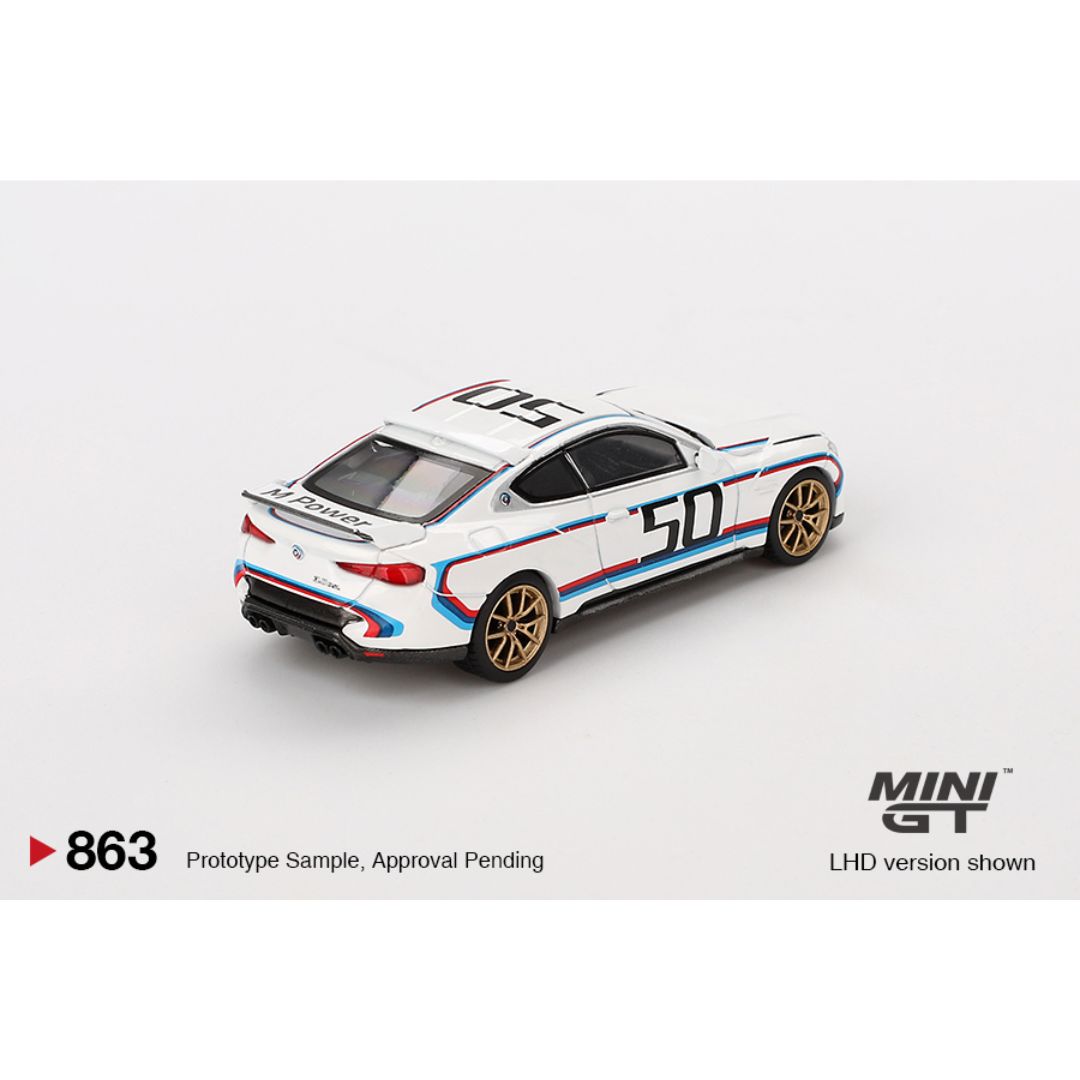 MINI GT #863: BMW 3.0 CSL White