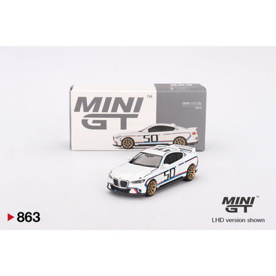 MINI GT #863: BMW 3.0 CSL White