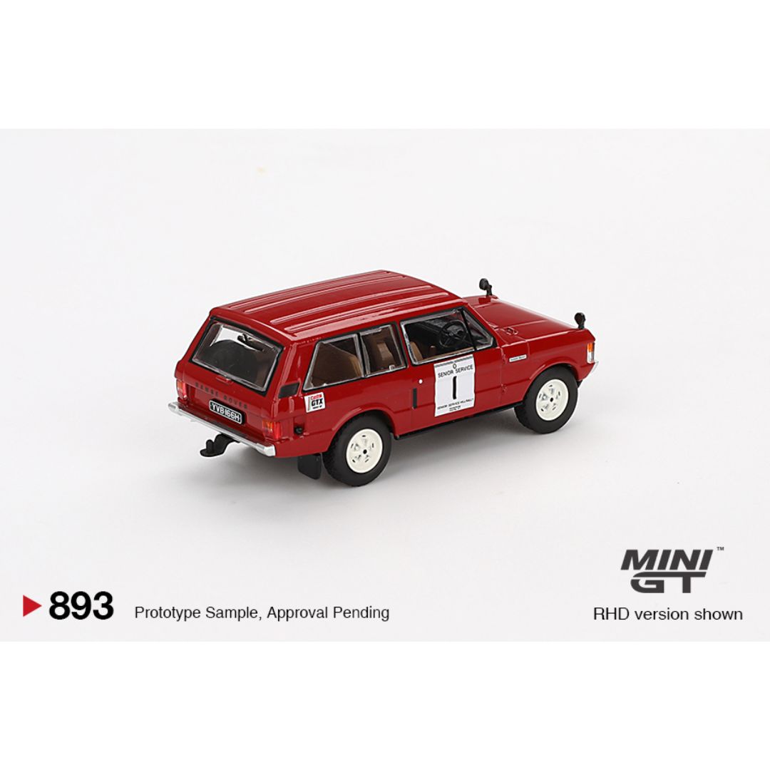 MINI GT #893: Range Rover 1971 International Hillrally Winner