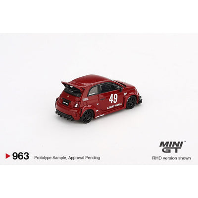 MINI GT #963: LB-WORKS x Abas Works ABARTH 595 Red