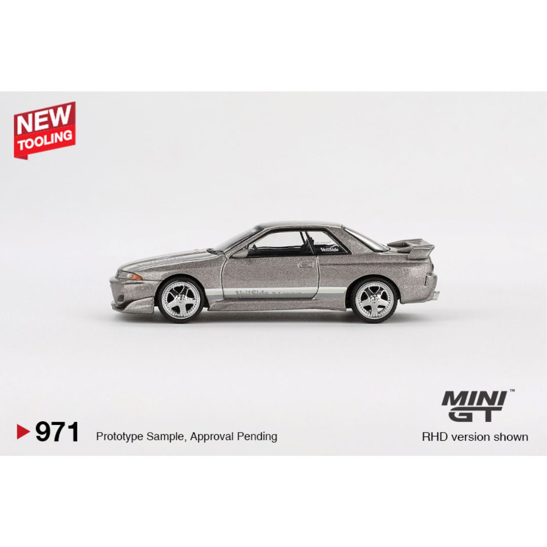 MINI GT #971: Nissan Skyline GT-R (R32) Veilside Combat C-I Veilside Combat Grey