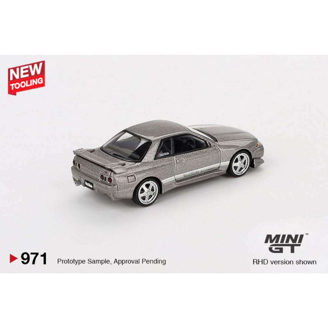 MINI GT #971: Nissan Skyline GT-R (R32) Veilside Combat C-I Veilside Combat Grey