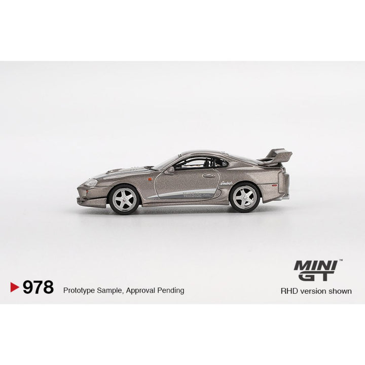 MINI GT #978: Toyota Supra VeilSide Combat V-II Combat Grey