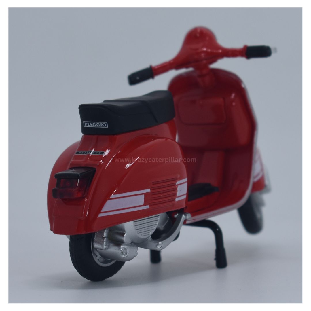 MSZ 1976 Vespa 200 Rally - Red 1:18 Die-Cast Scale Model