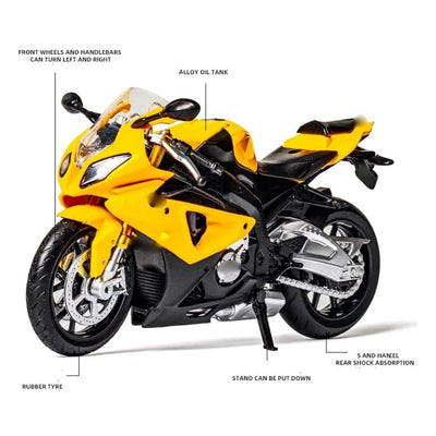 MSZ BMW S1000 RR - Yellow 1:12