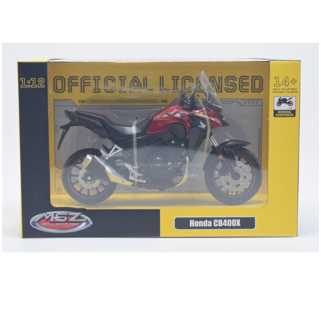 MSZ Honda CB400X Red 1:12