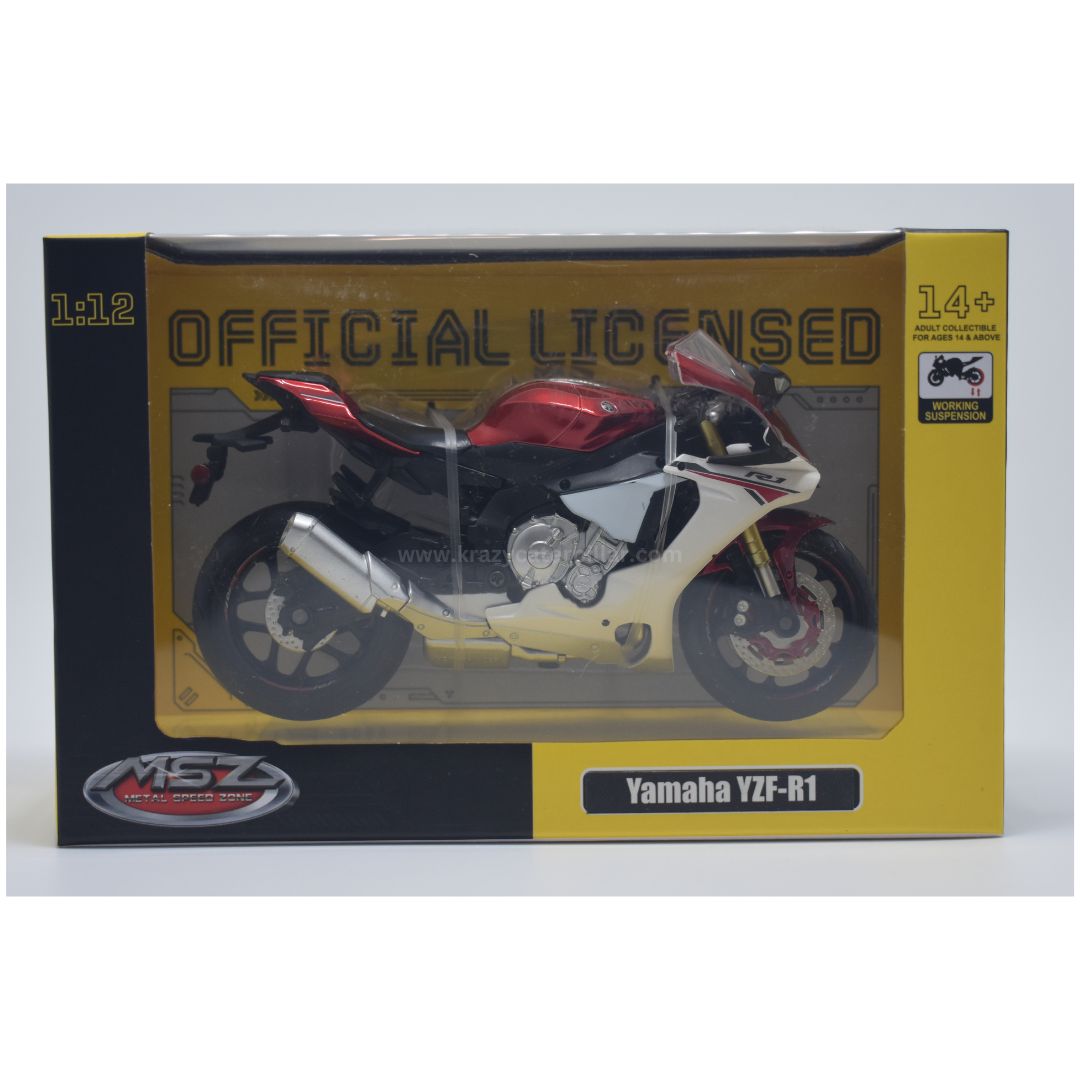 MSZ Yamaha YZF-R1 Red 1:12