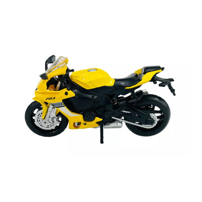 MSZ: Yamaha YZF-R1 YELLOW Die-Cast Scale Model (Scale 1:18)