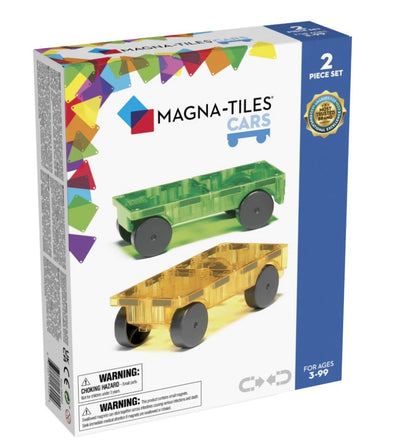 Magna Tiles Cars 2 Piece Expansion Set