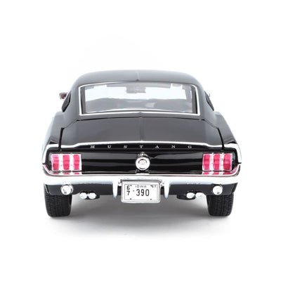 1967 Ford Mustang GTA Fastback - Black Die-Cast Scale Model (1:18) | Maisto
