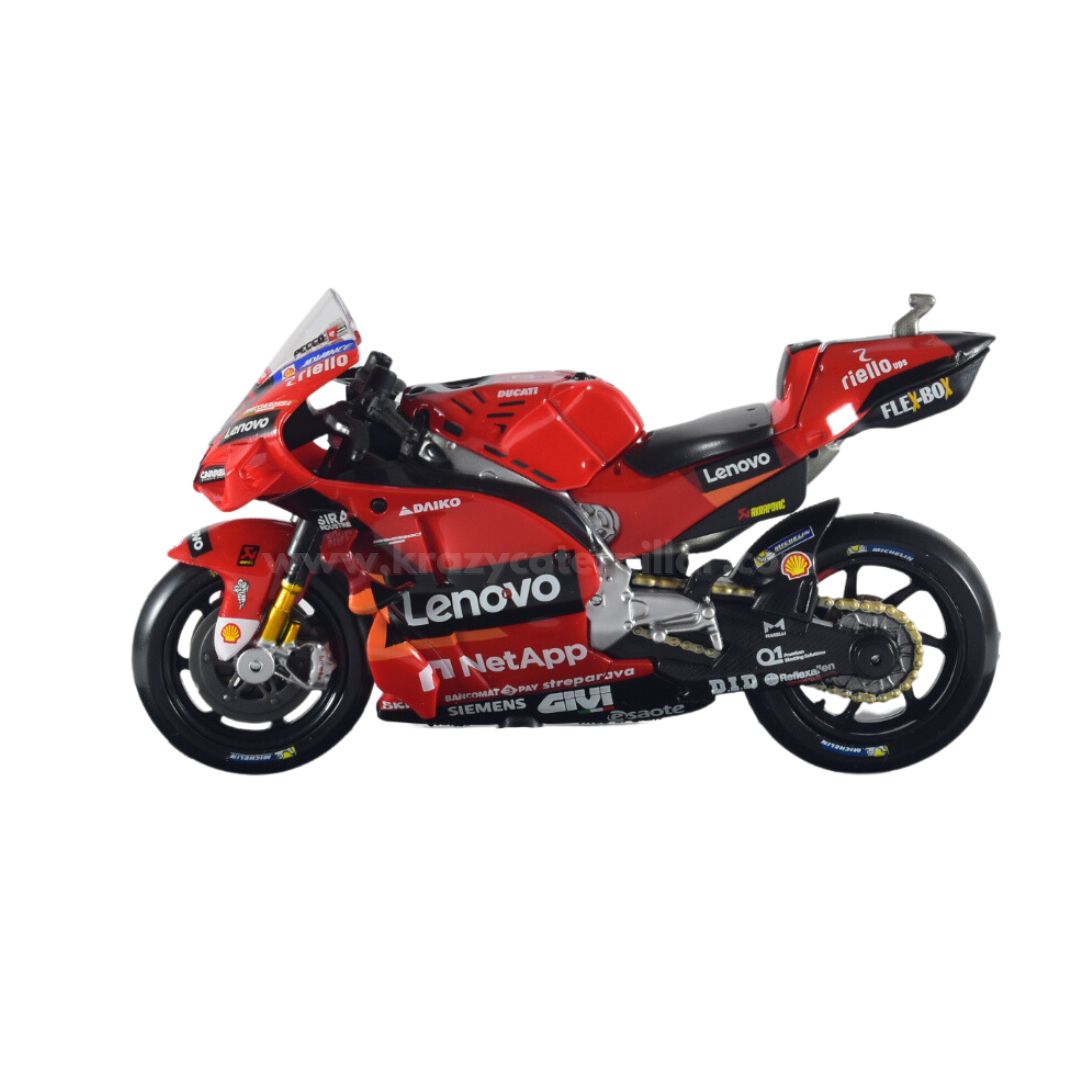 MAISTO 1/18 – DUCATI Desmosedici – Moto GP 2022 - Five Diecast