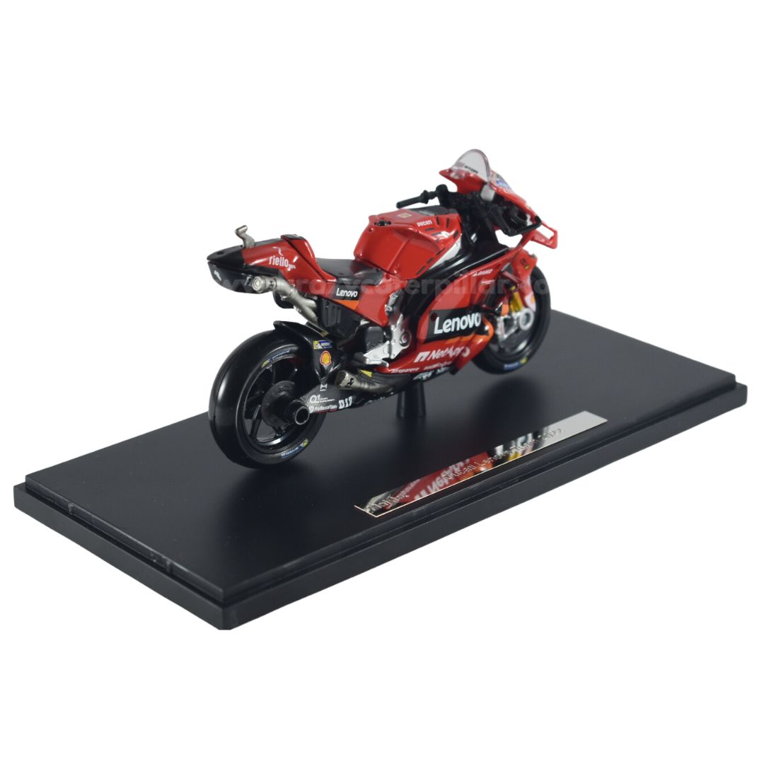 Maisto 2022 Ducati Desmosecidi GP Lenovo Bike - 1:18 Die-Cast Scale Model