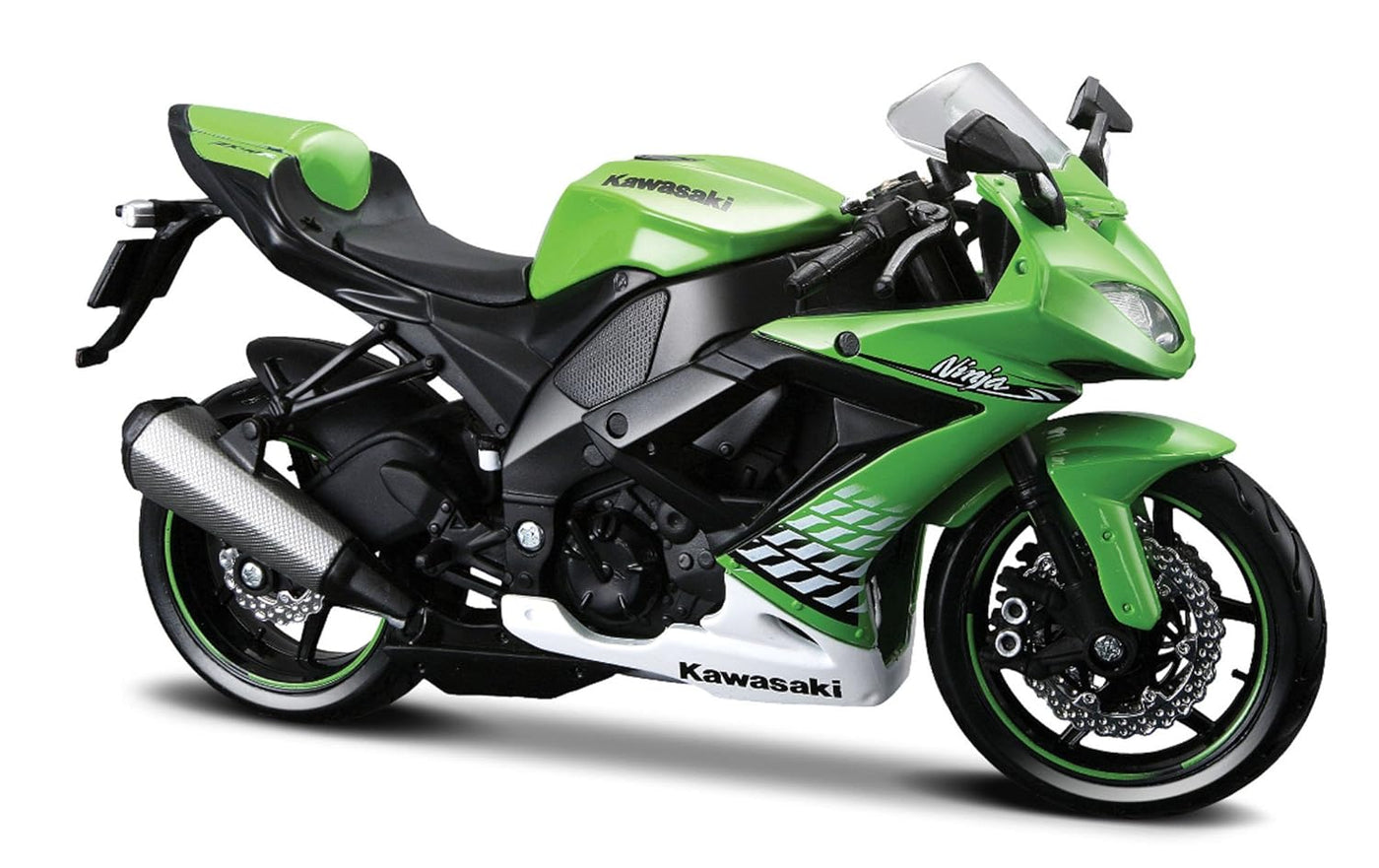 Maisto Kawasaki Ninja ZX-10R 1:12 Die-Cast Scale Model