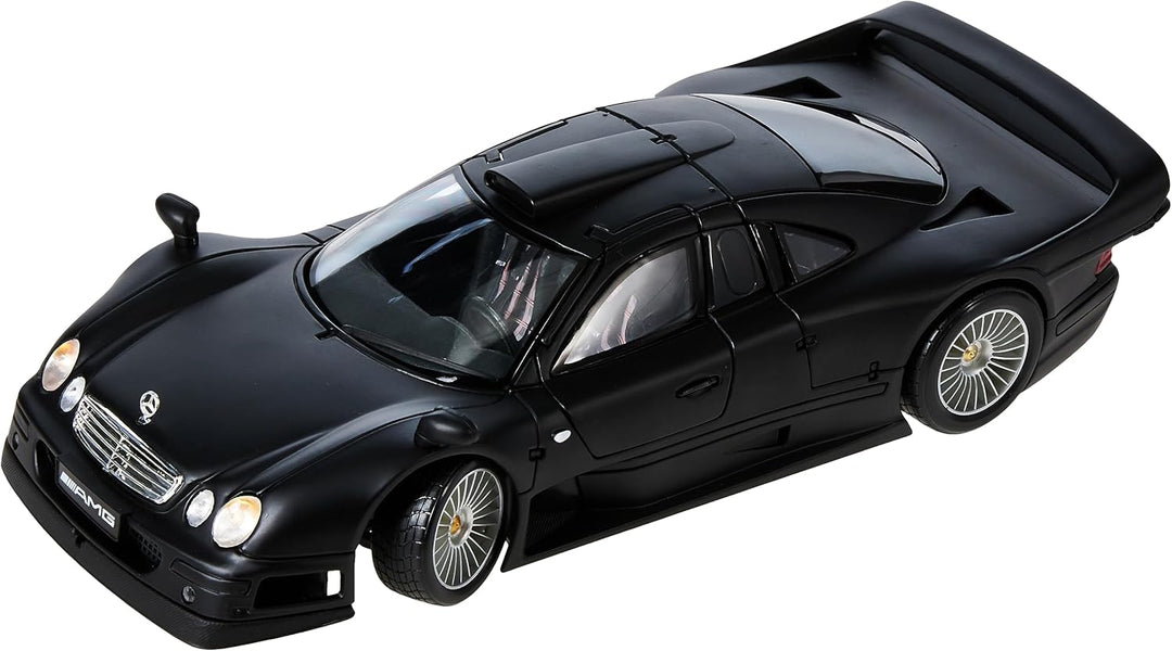 Maisto Mercedes CLK‐GTR street version Maisto Mercedes Benz CLK GTR Street Version Silver 1:18