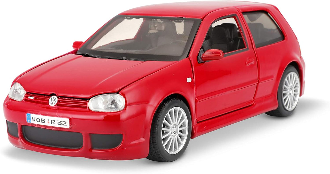 Maisto Volkswagen Golf R32 Red - (1:24) Die-Cast Scale Model