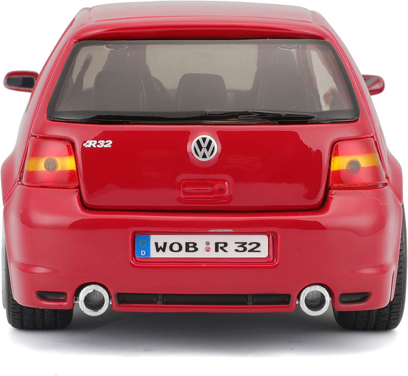 Maisto Volkswagen Golf R32 Red - (1:24) Die-Cast Scale Model