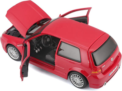 Maisto Volkswagen Golf R32 Red - (1:24) Die-Cast Scale Model