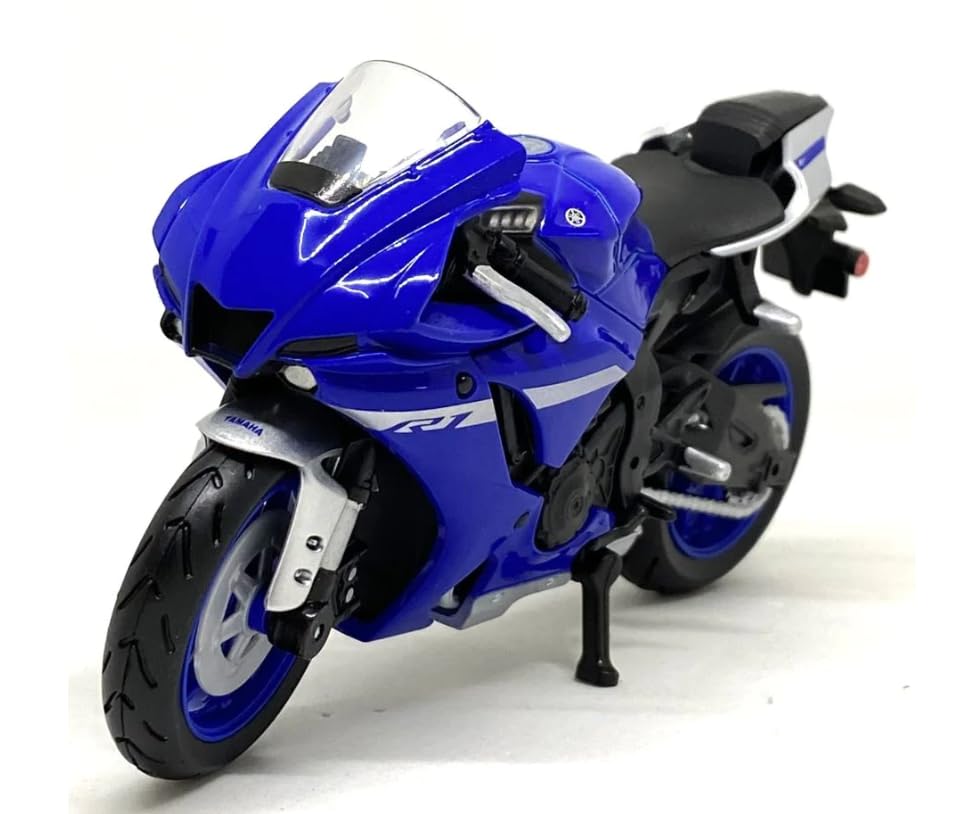 Maisto 2021 Yamaha YZF R1 1:18 Diecast Scale Model Bike