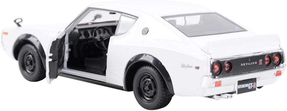 1973 Nissan Skyline 2000 GTR-White (KPGC110) | Maisto – Krazy