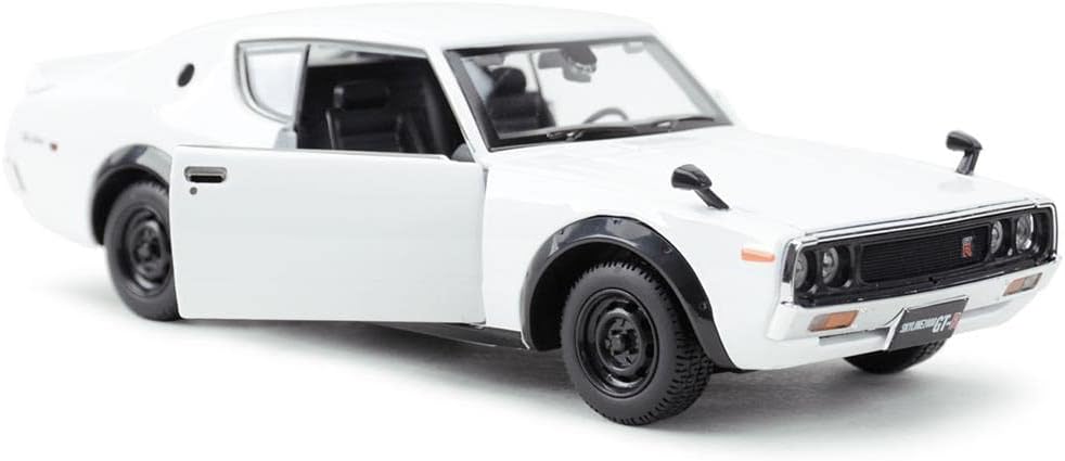 1973 Nissan Skyline 2000 GTR-White (KPGC110) | Maisto