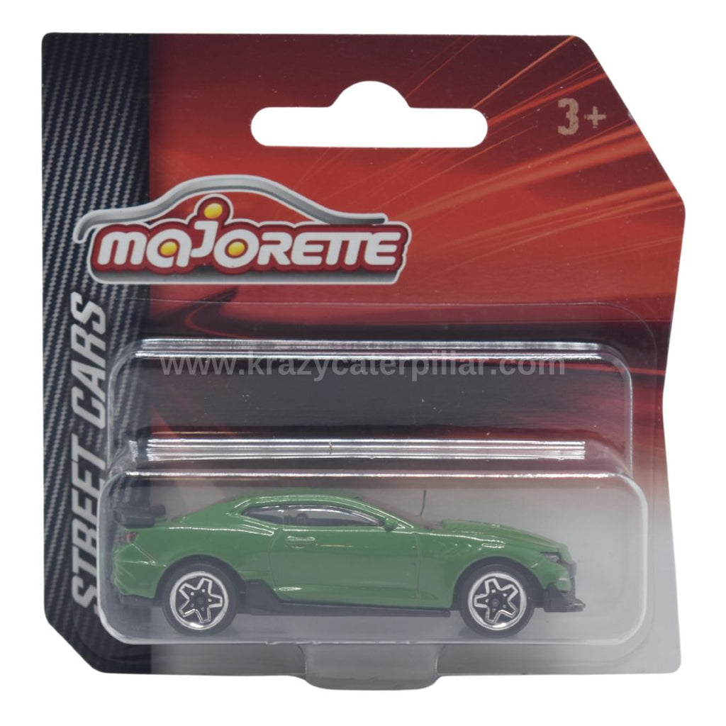 Majorette Chevrolet Camaro Green: Street Cars - 1:64