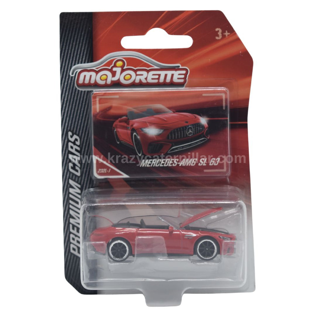 Majorette Mercedes-AMG SL 63 Red: Premium Cars - 1:64