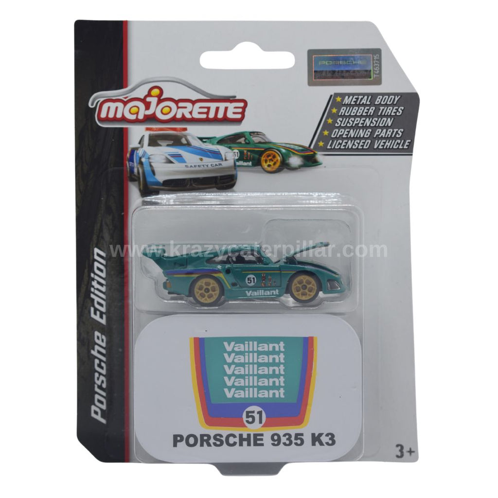 Majorette Porsche 395 K3 Vaillant: Porsche Edition - 1:64