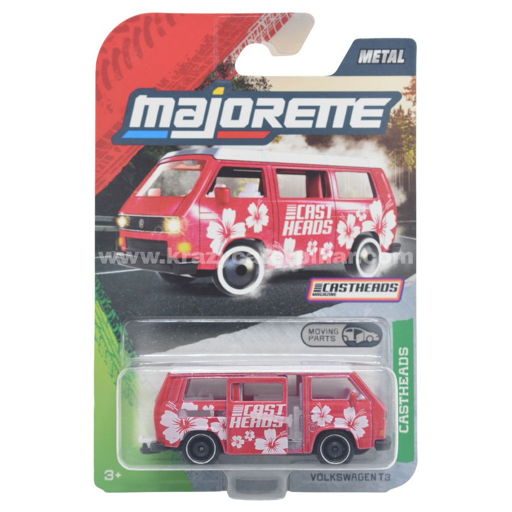 Majorette: CastHeads Premium Cars - Volkswagen T3 - Pink
