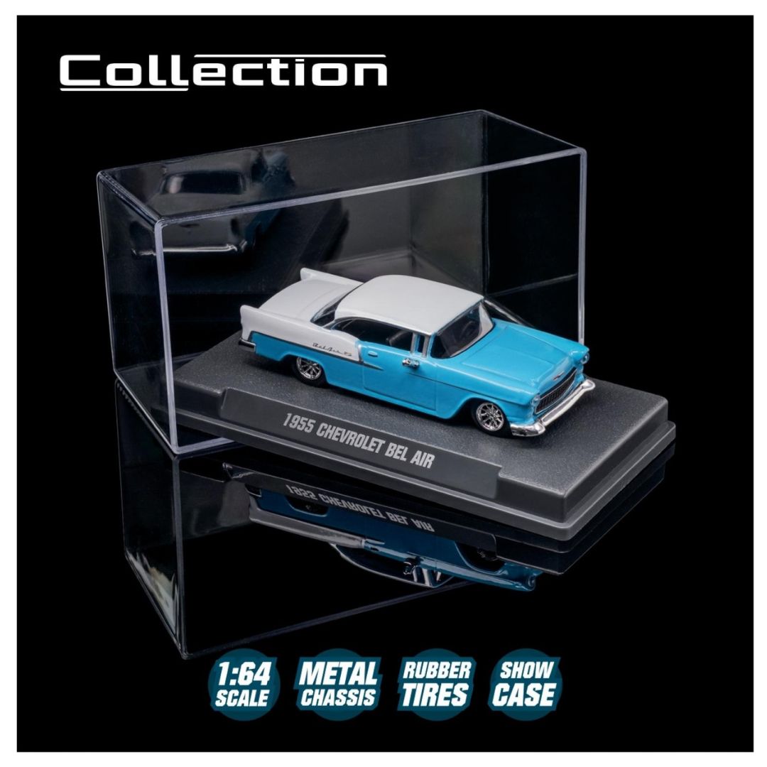 Majorette: Metal Collection - 1955 Chevrolet Bel Air Blue
