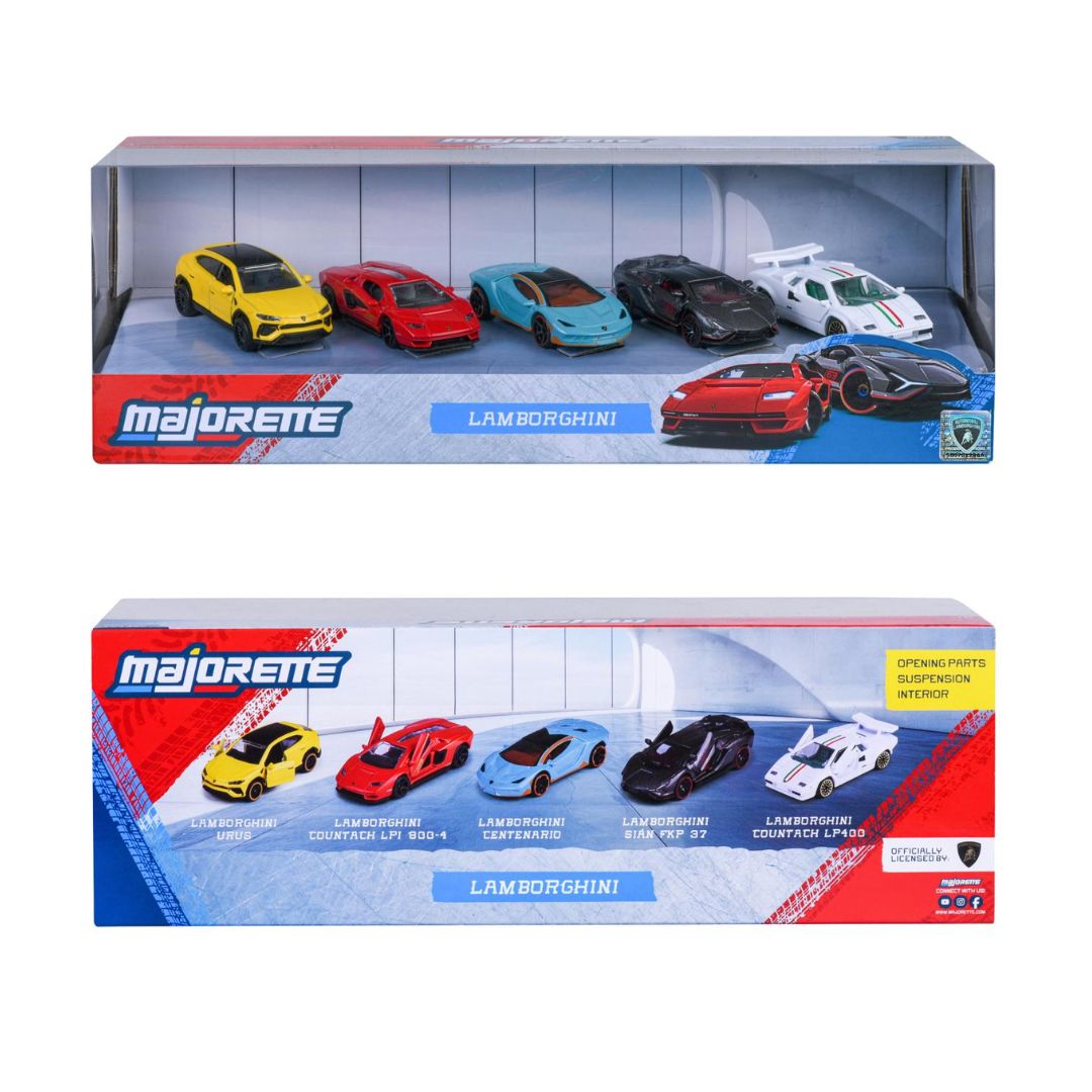 Majorette: Lamborghini 5 Pieces Giftpack – Krazy Caterpillar