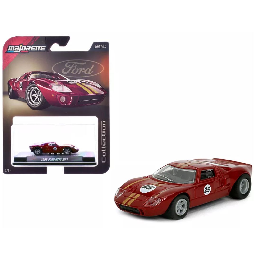 Majorette: Metal Collection Series 2 - 1965 Ford GT40 MK1 #25 Red