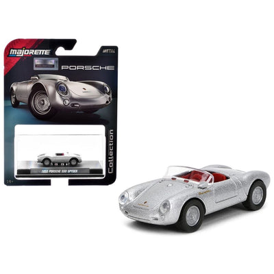 Majorette: Metal Collection Series 2 - Porsche 550 Spyder Silver