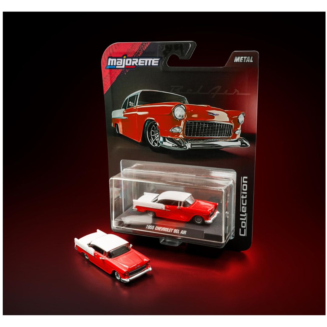 Majorette: Metal Collection Wave 3 - 1955 Chevrolet Bel Air - Red ...