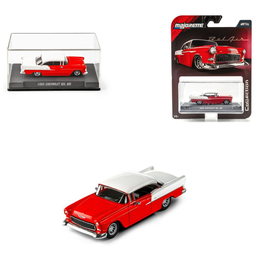 Majorette: Metal Collection Wave 3 - 1955 Chevrolet Bel Air - Red