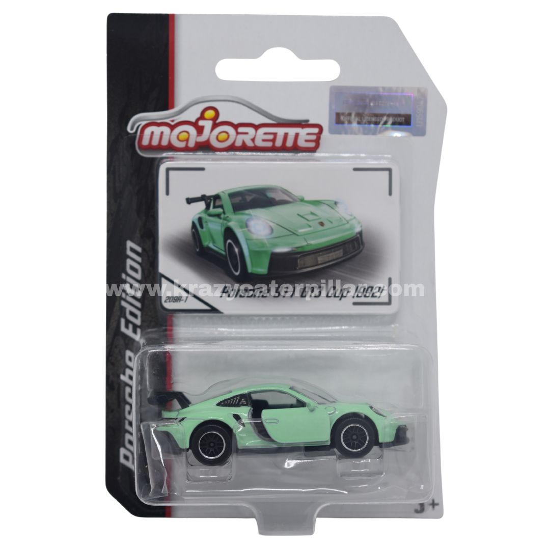 Majorette Porsche Edition: Porsche 911 GT3 Cup (992) - Green 1:64