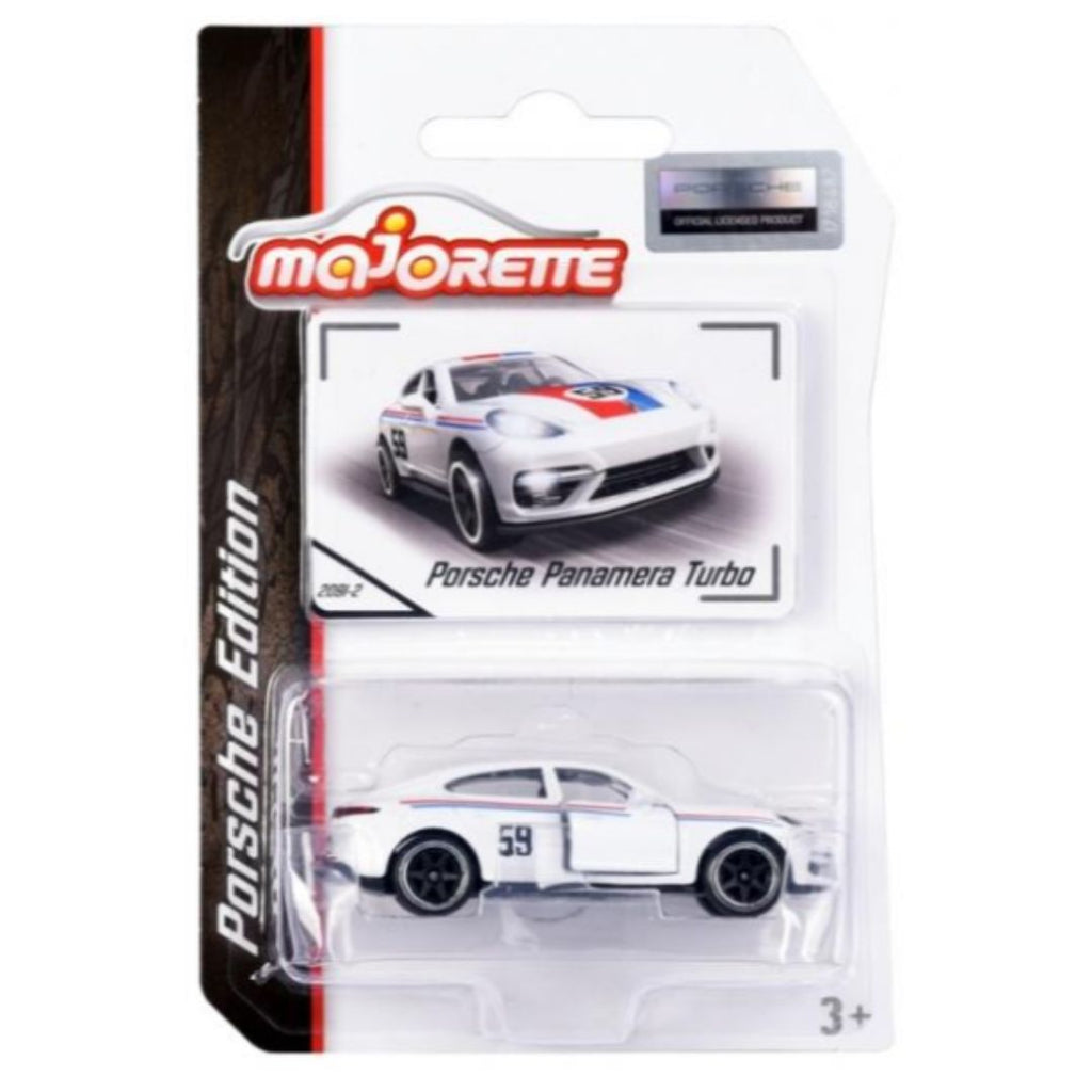 Majorette Porsche Panamera Turbo White: Porsche Edition - 1:64