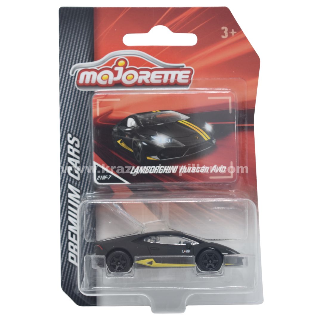 Majorette Premium Cars: Lamborghini Huracan Avio - Matt Black 1:64