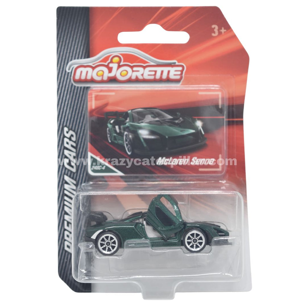Majorette Premium Cars: McLaren Senna - Green 1:64