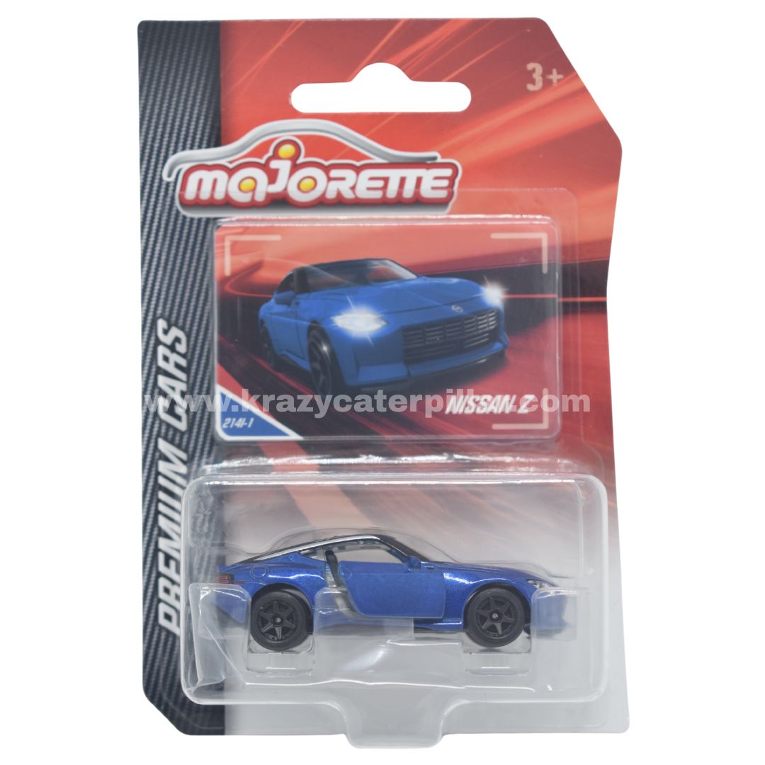 Majorette Premium Cars: Nissan Z - Blue 1:64