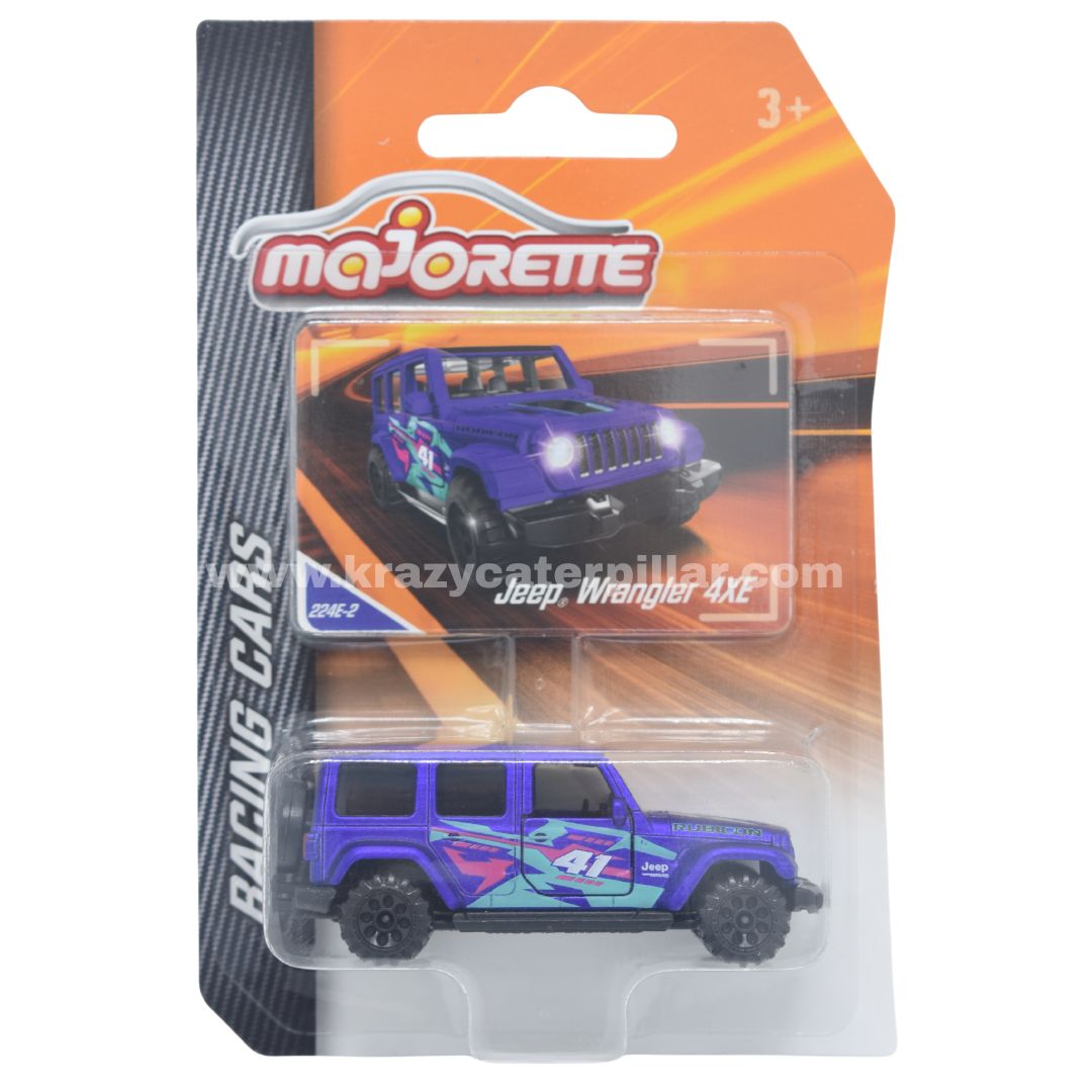 Majorette Racing Cars: Jeep Wrangler 4XE - Purple