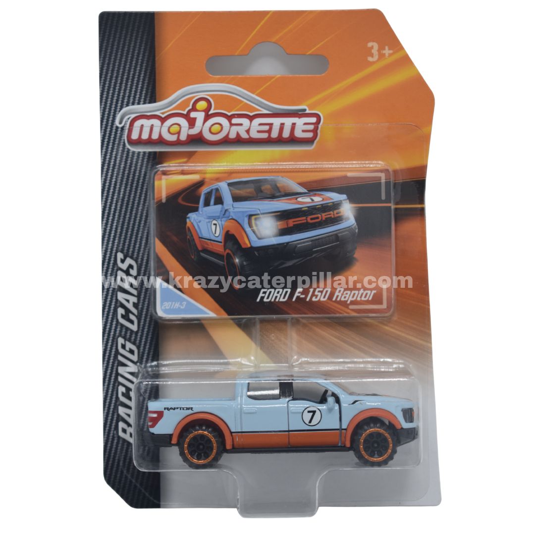 Majorette Racing Cars: Ford F-150 Raptor Gulf