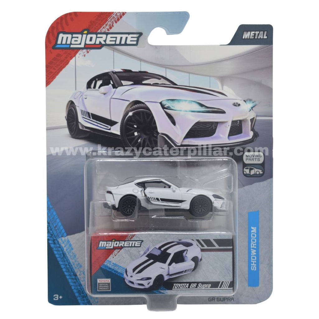 Majorette: Showroom Deluxe Cars - Toyota GR Supra - White