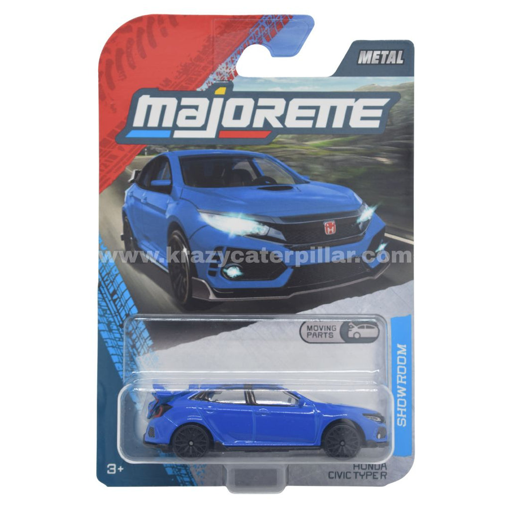 Majorette: Showroom Premium Cars - Honda Civic Type R - Blue