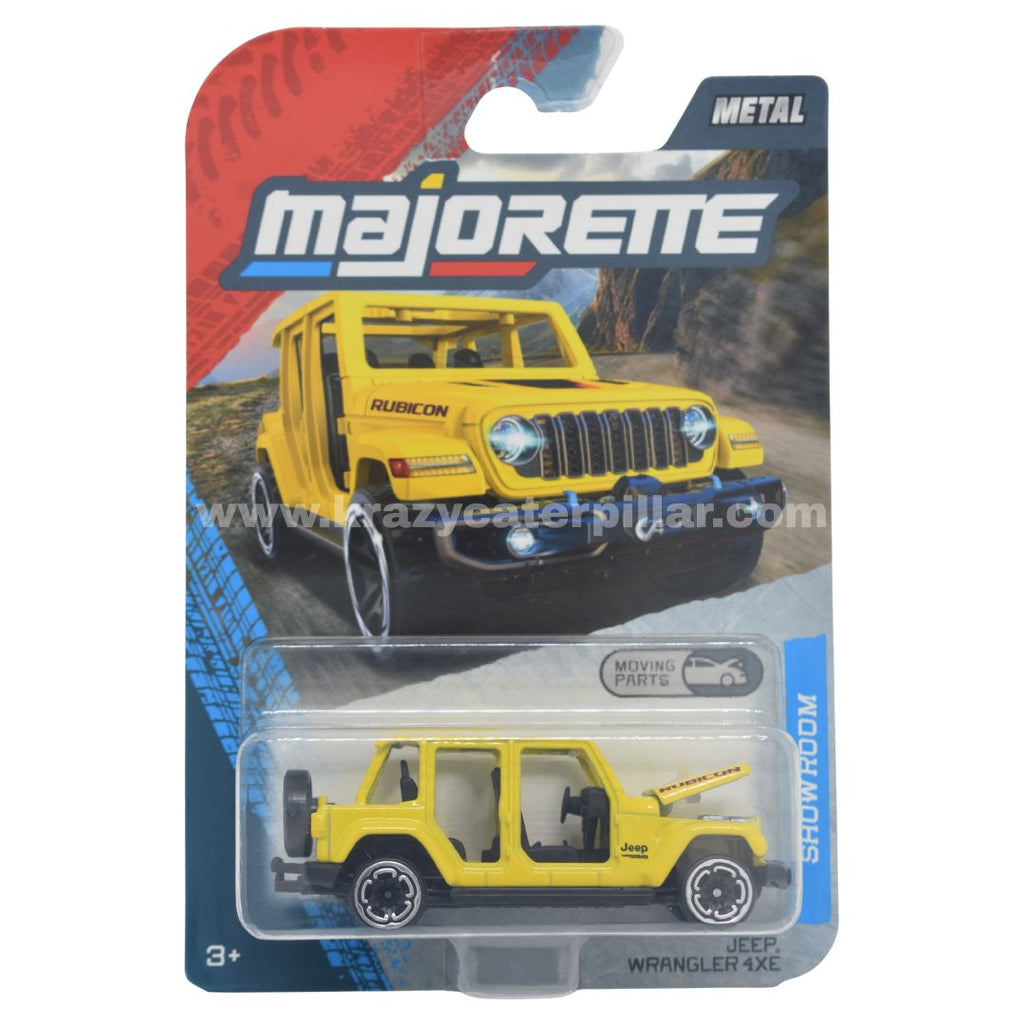 Majorette: Showroom Premium Cars - Jeep Wrangler 4XE - Yellow