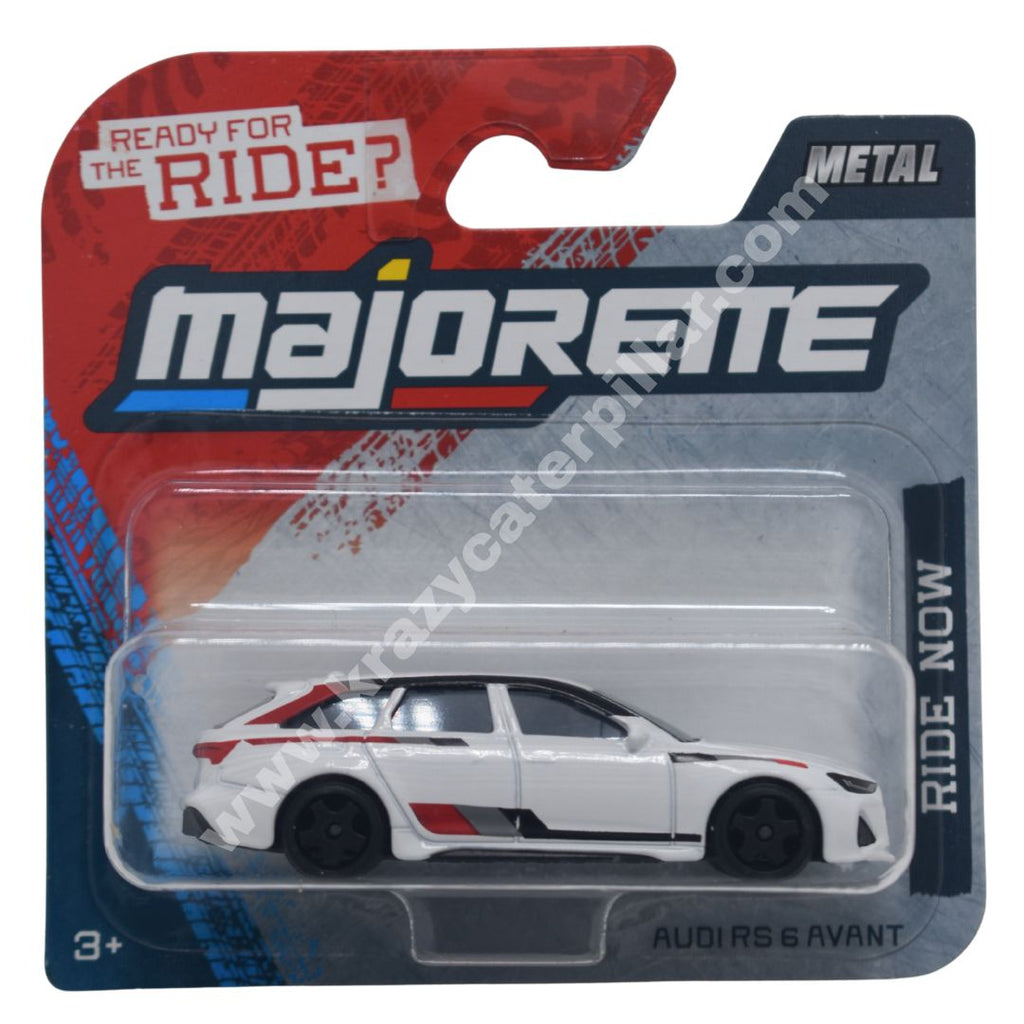 Majorette: Street Cars - Audi RS 6 Avant - White