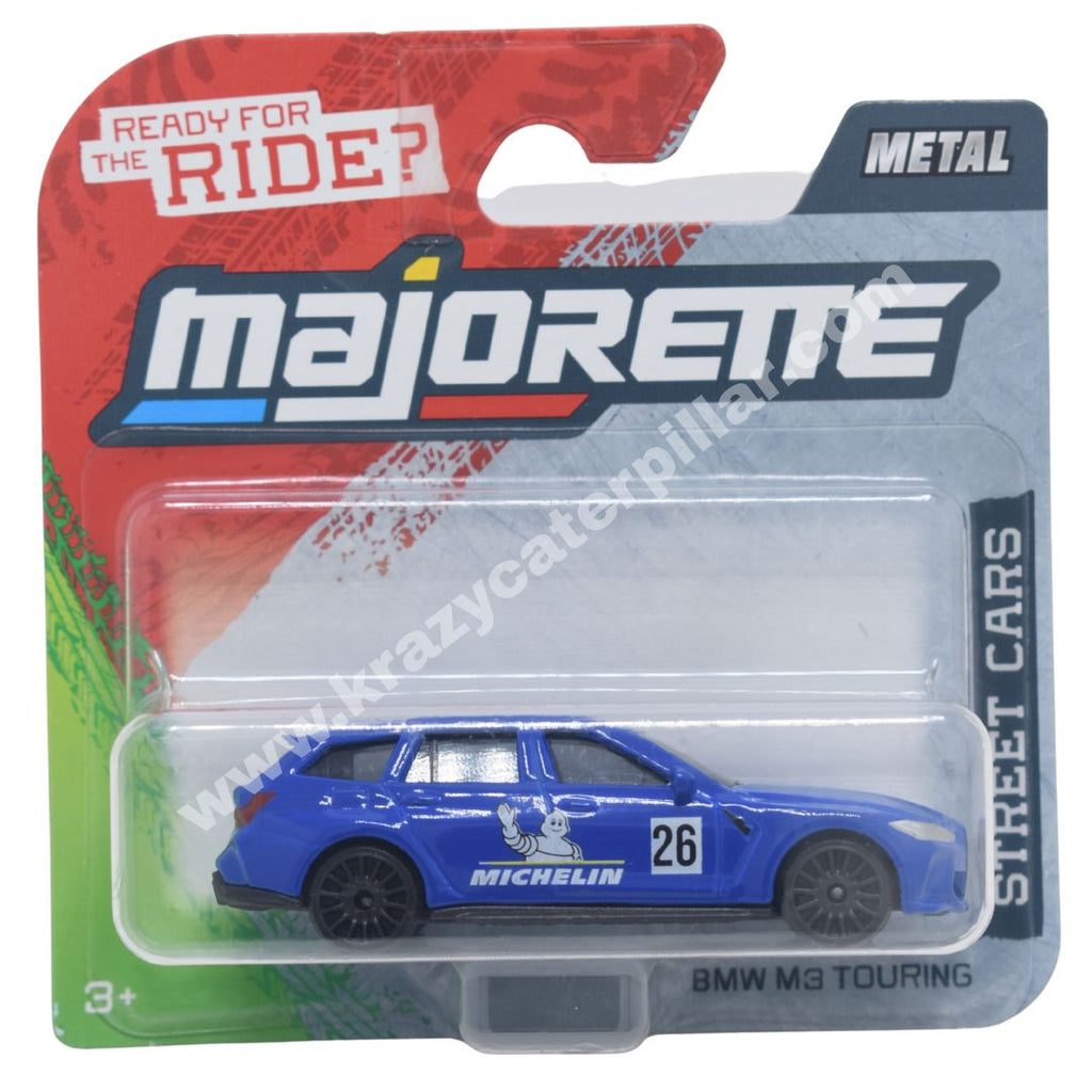 Majorette: Street Cars - BMW M3 Touring Michelin #26 Blue
