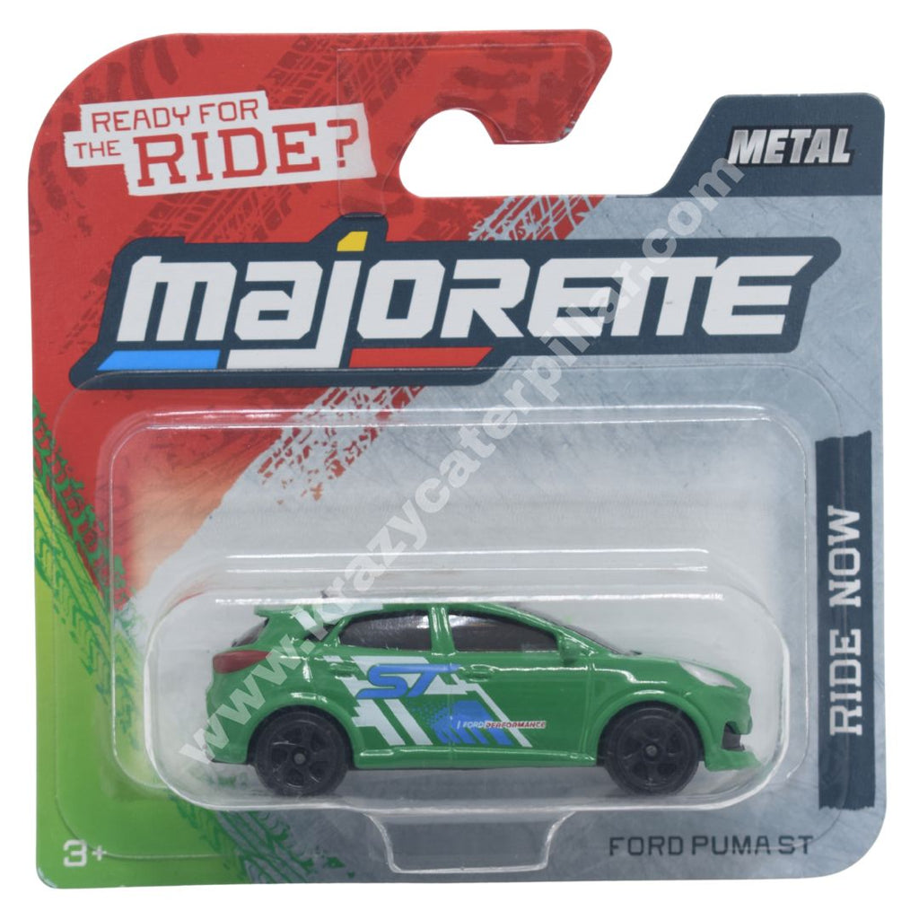 Majorette: Street Cars - Ford Puma ST - Green