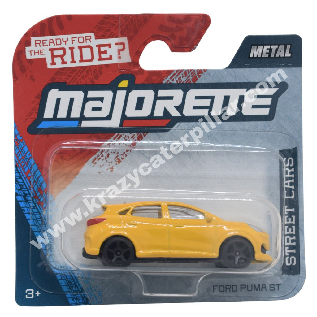 Majorette: Street Cars - Ford Puma ST - Yellow