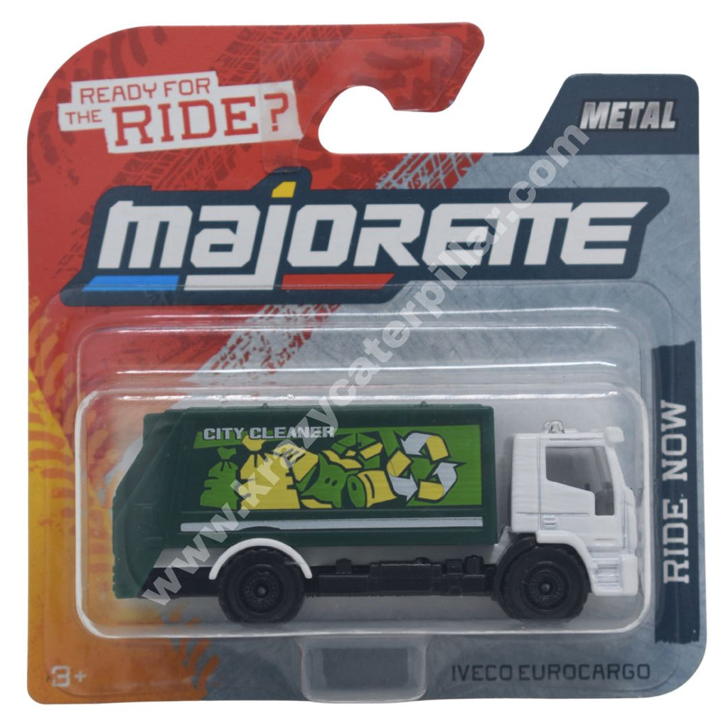 Majorette: Street Cars - Iveco Eurocargo - Recycle Truck