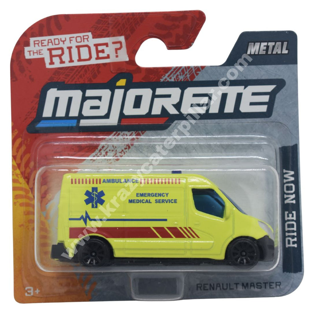 Majorette: Street Cars - Renault Master - Ambulance